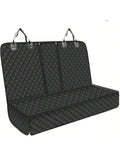 Waterproof dog car seat cover with armrest by Mon ami à quatre pattes, showing durable fabric and secure installation features.