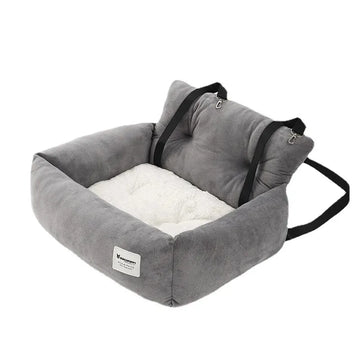 Portable Cat Car Seat Bed & Travel Carrier