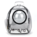 Mon ami à quatre pattes cat travel bag backpack in capsule style showing breathable mesh sides and secure zipper closure.